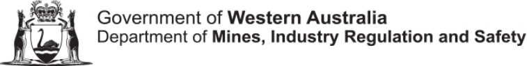 about logo government of western australia department of mines industry regulation and safety
